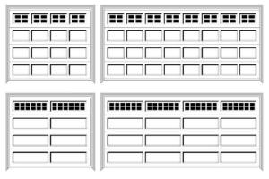 stockton garage door window